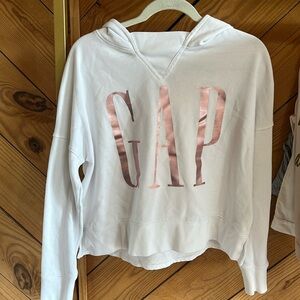 Gap crop hoodie